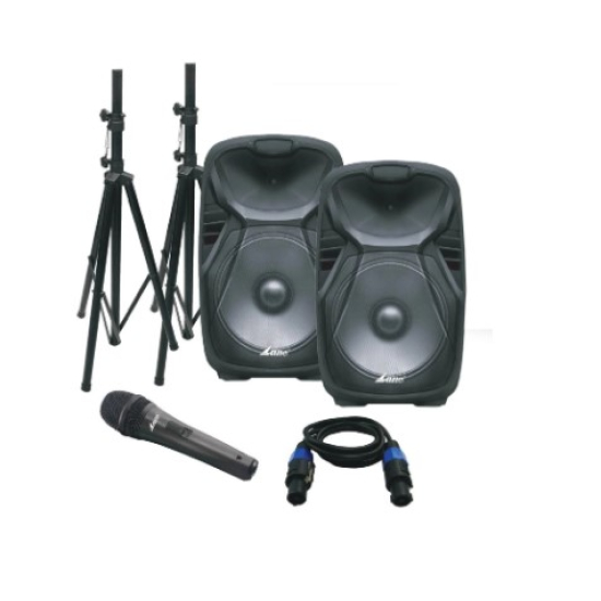 Lane partybox 15 dj kit 616a 2 * active